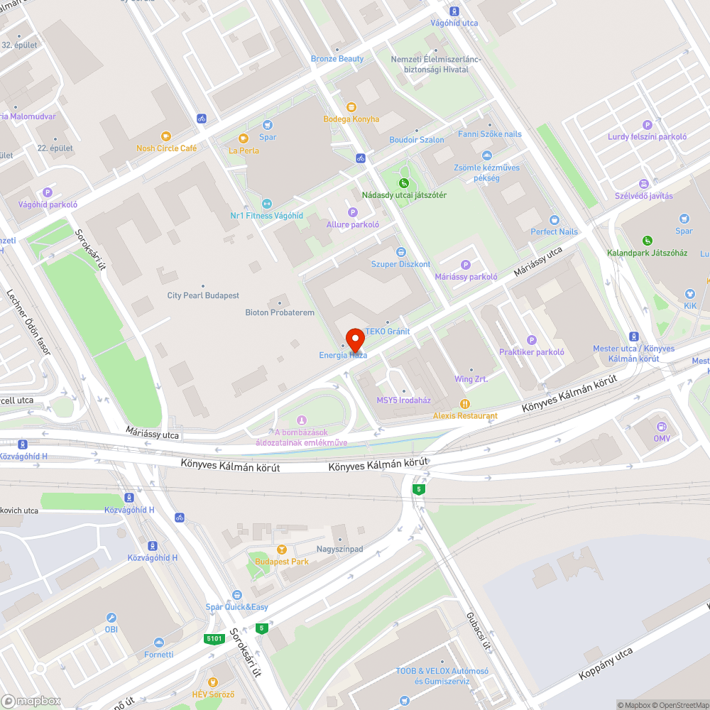 Problémás záróvonal a Máriássy utcában bejelentés helye