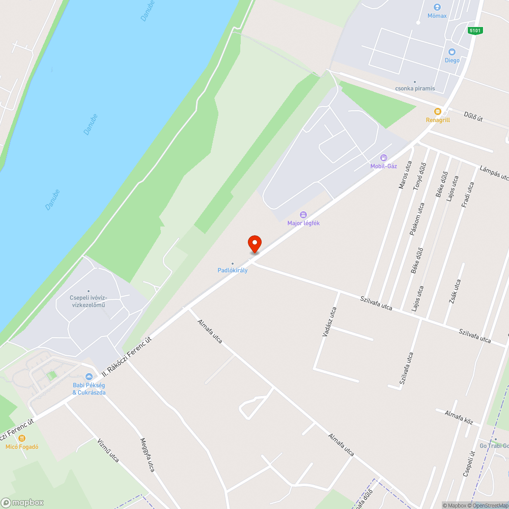 Megrongált tábla bejelentés helye