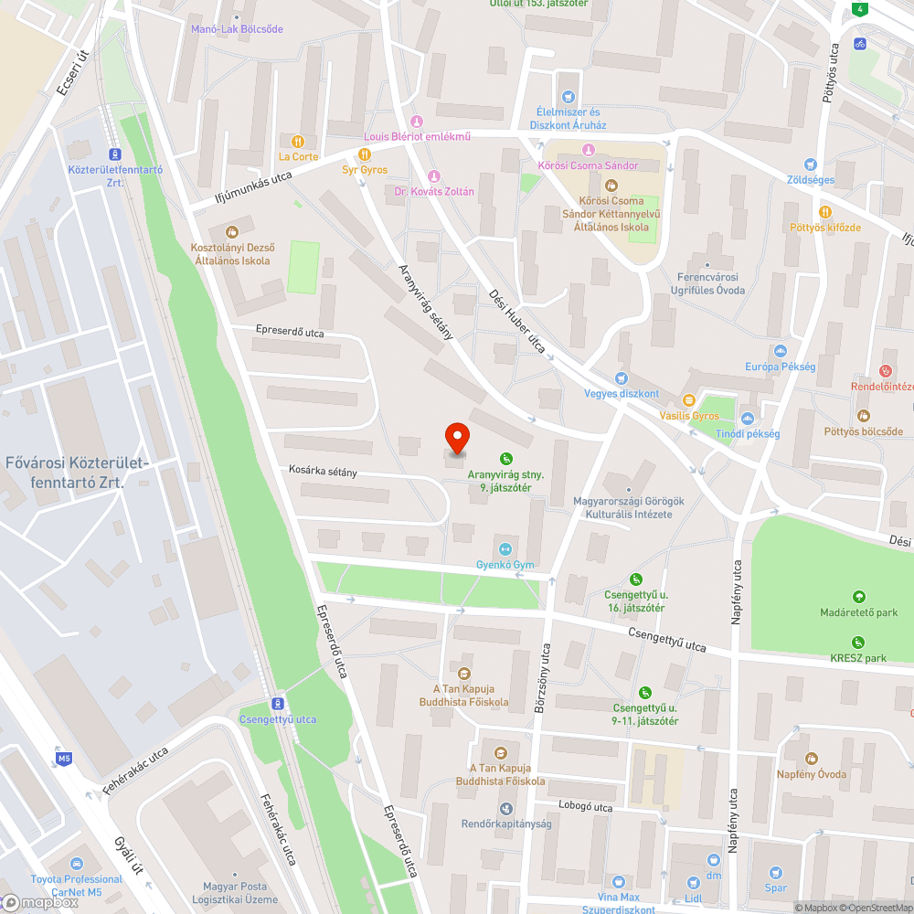 Járda hiánya bejelentés helye