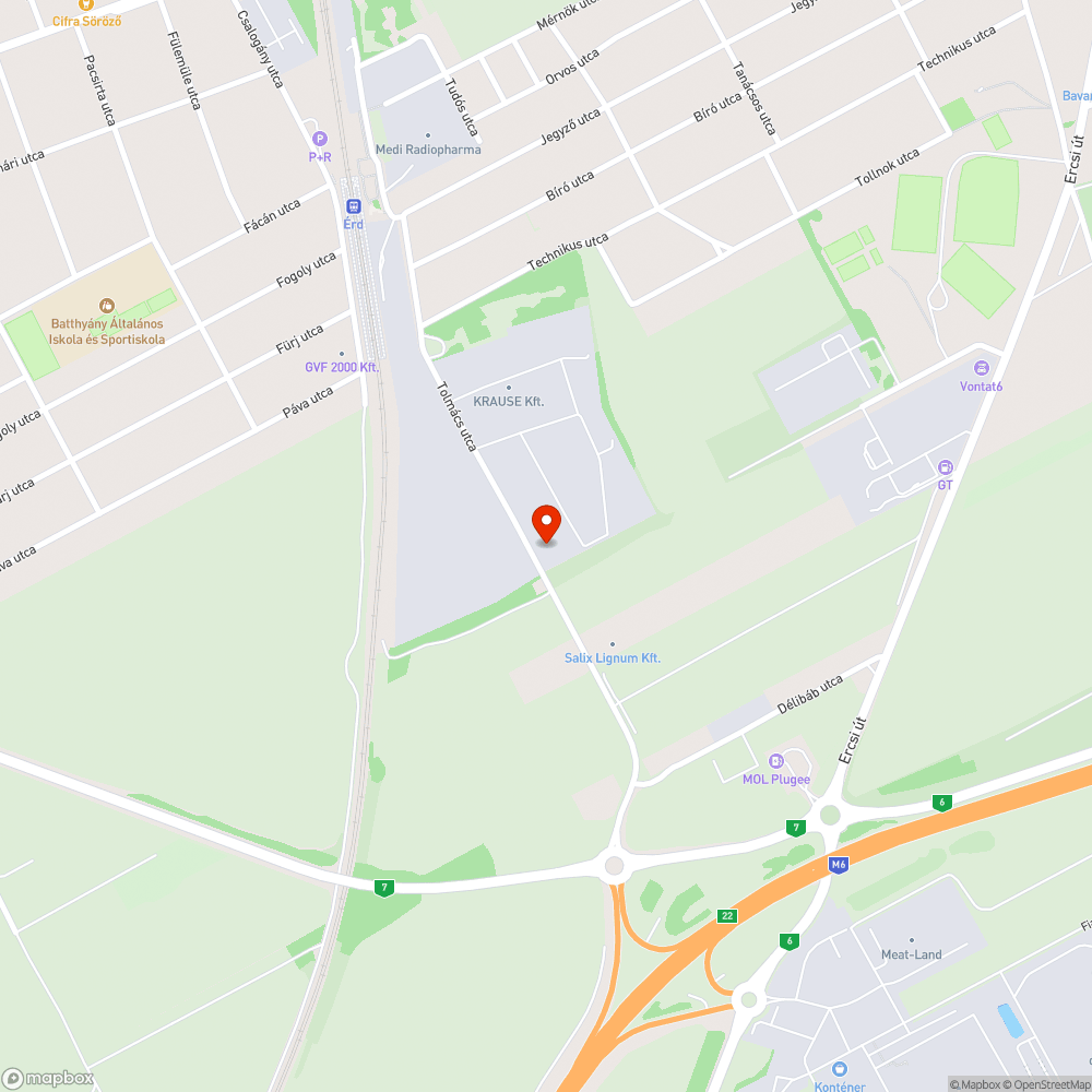 Közúton hagyott építési törmelék bejelentés helye