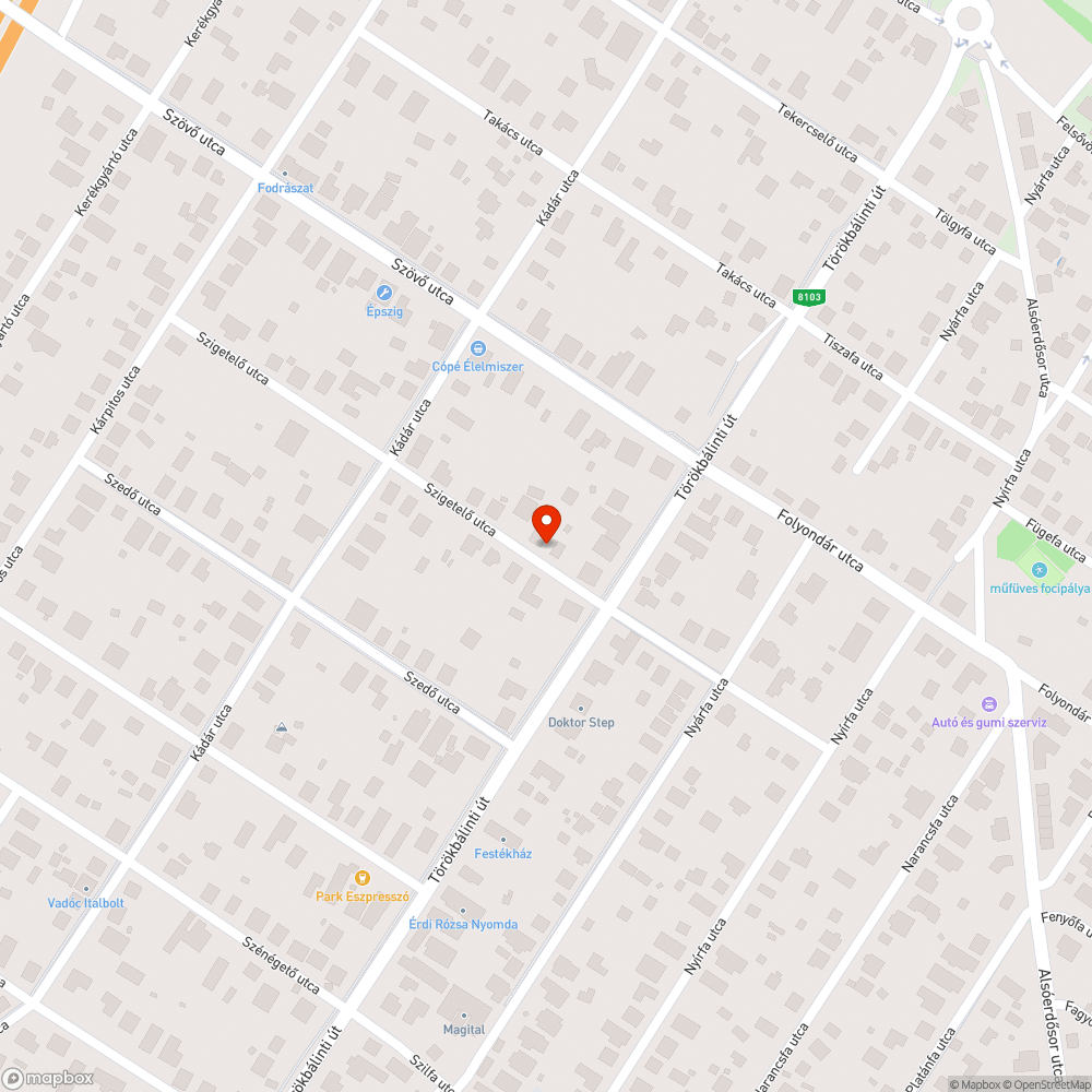 Magánterületen felhalmozott szemét bejelentés helye