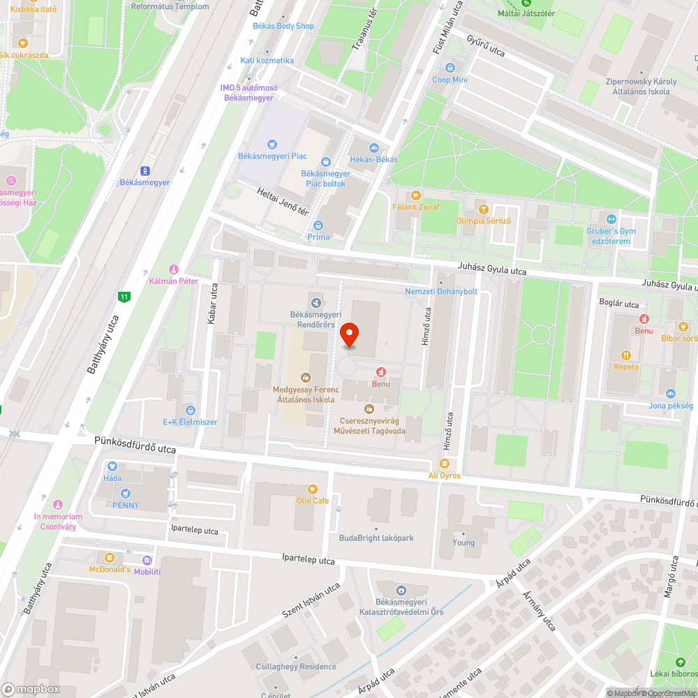 Működik? bejelentés helye