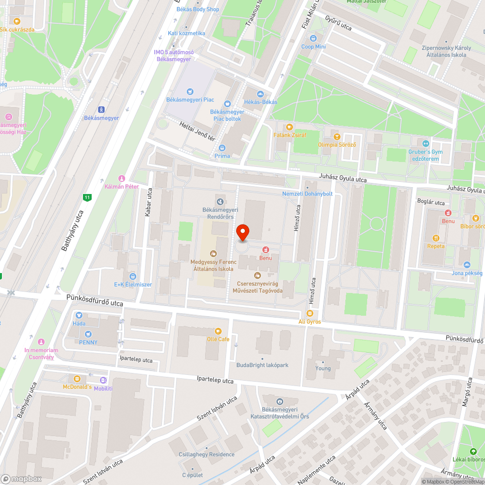 Dől a lámpa bejelentés helye