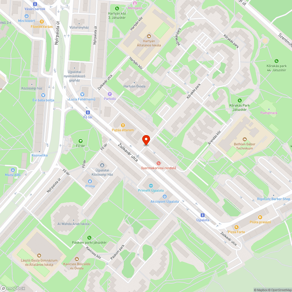 Leszakadt ajtó bejelentés helye