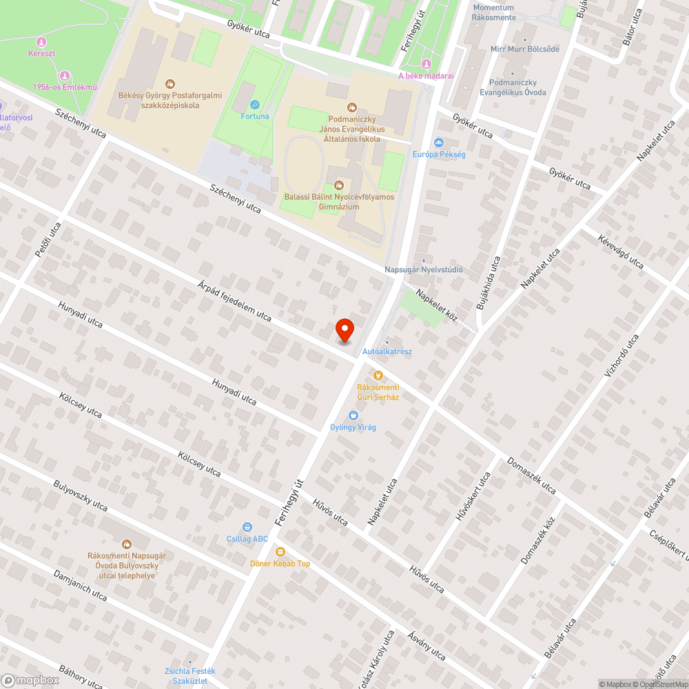 Lógó box bejelentés helye