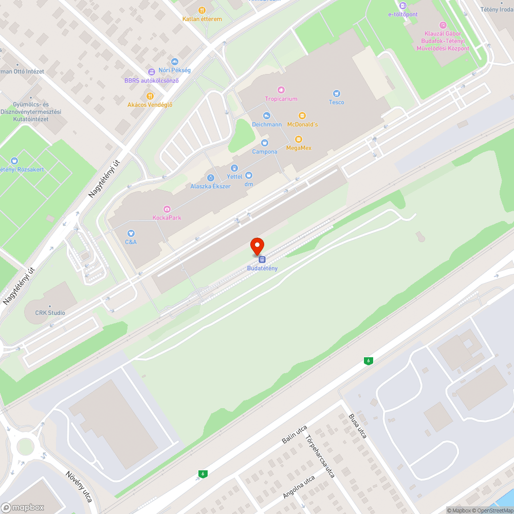 Összetört állomás tábla bejelentés helye