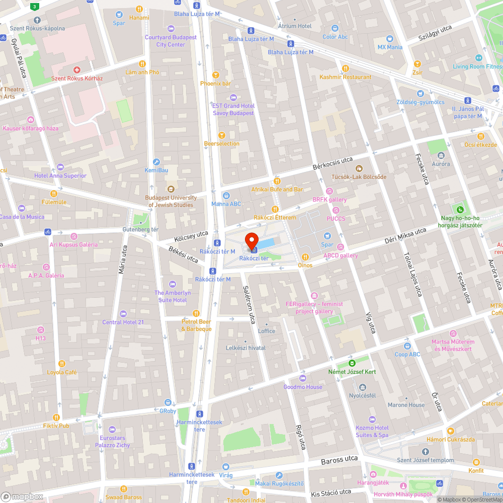 Beázó metróállomás bejelentés helye