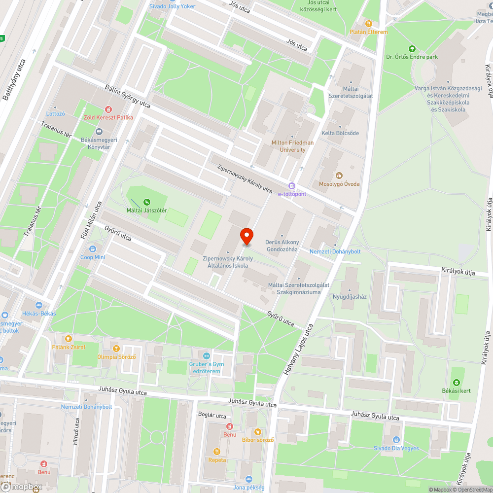 Leesett kupak bejelentés helye