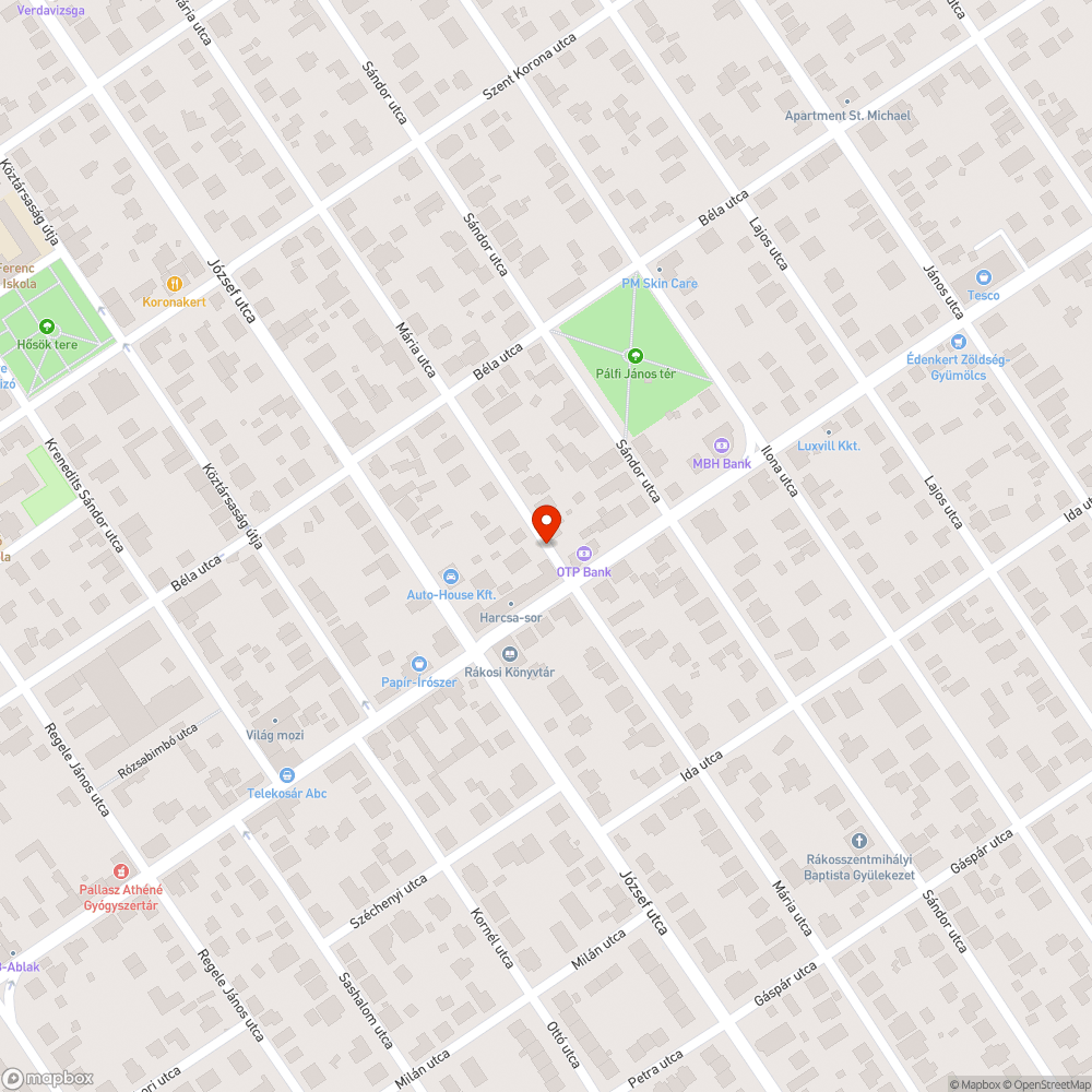 Magyar Telekom kerítés bejelentés helye