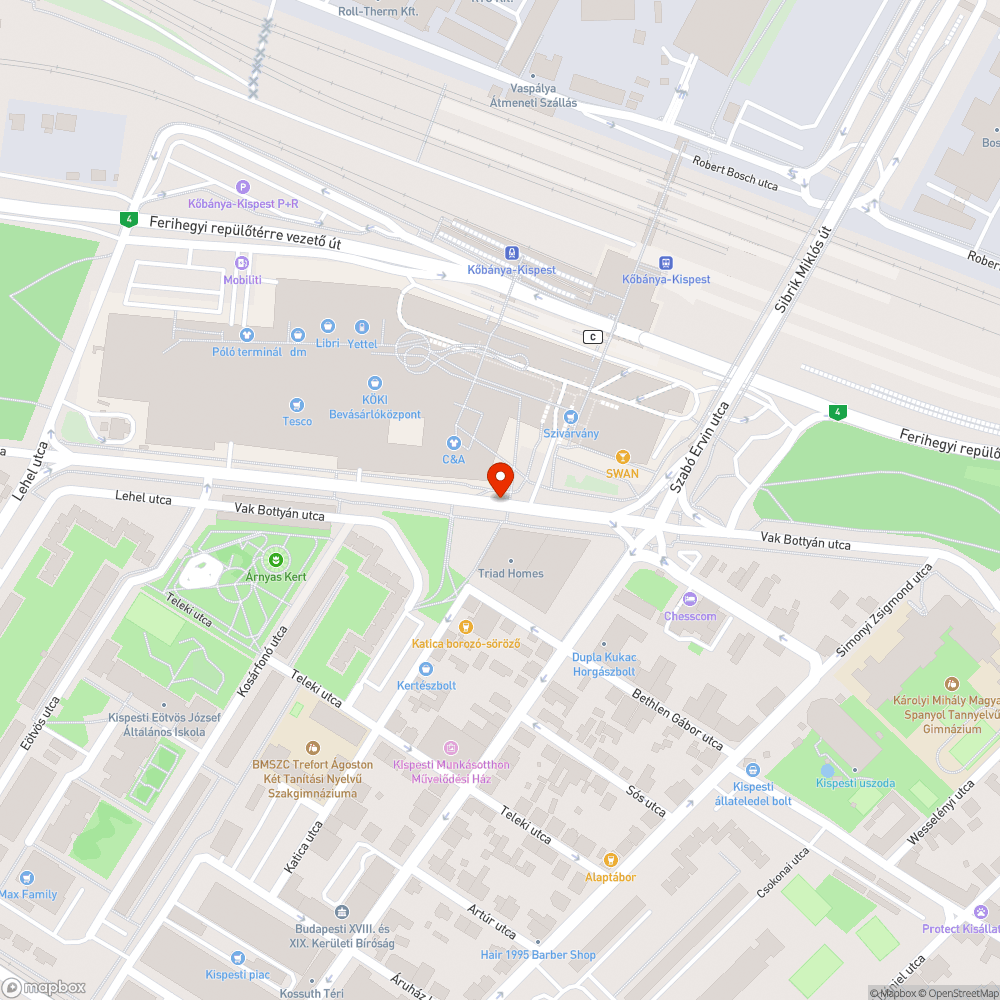 Ledőlt és ferde tábla bejelentés helye