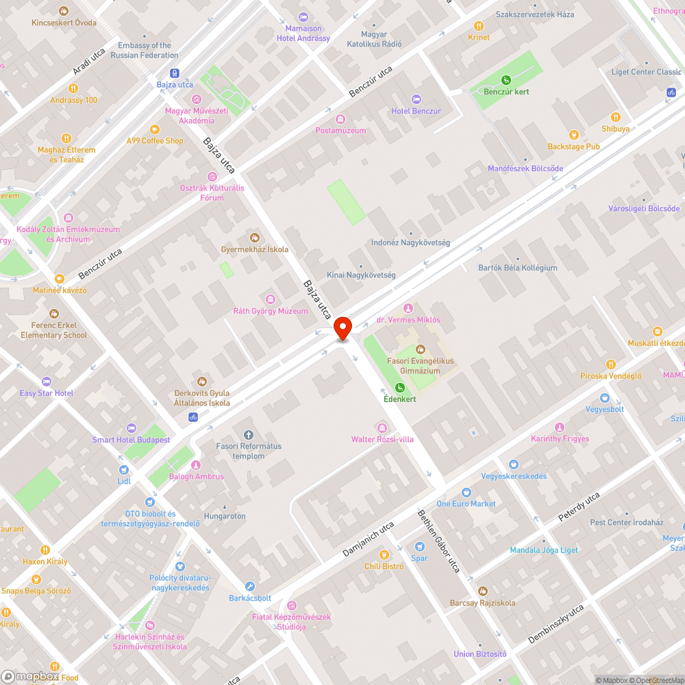 Sérült pad bejelentés helye