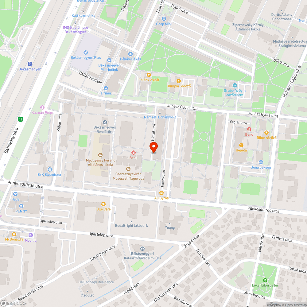 Járdán parkolás bejelentés helye