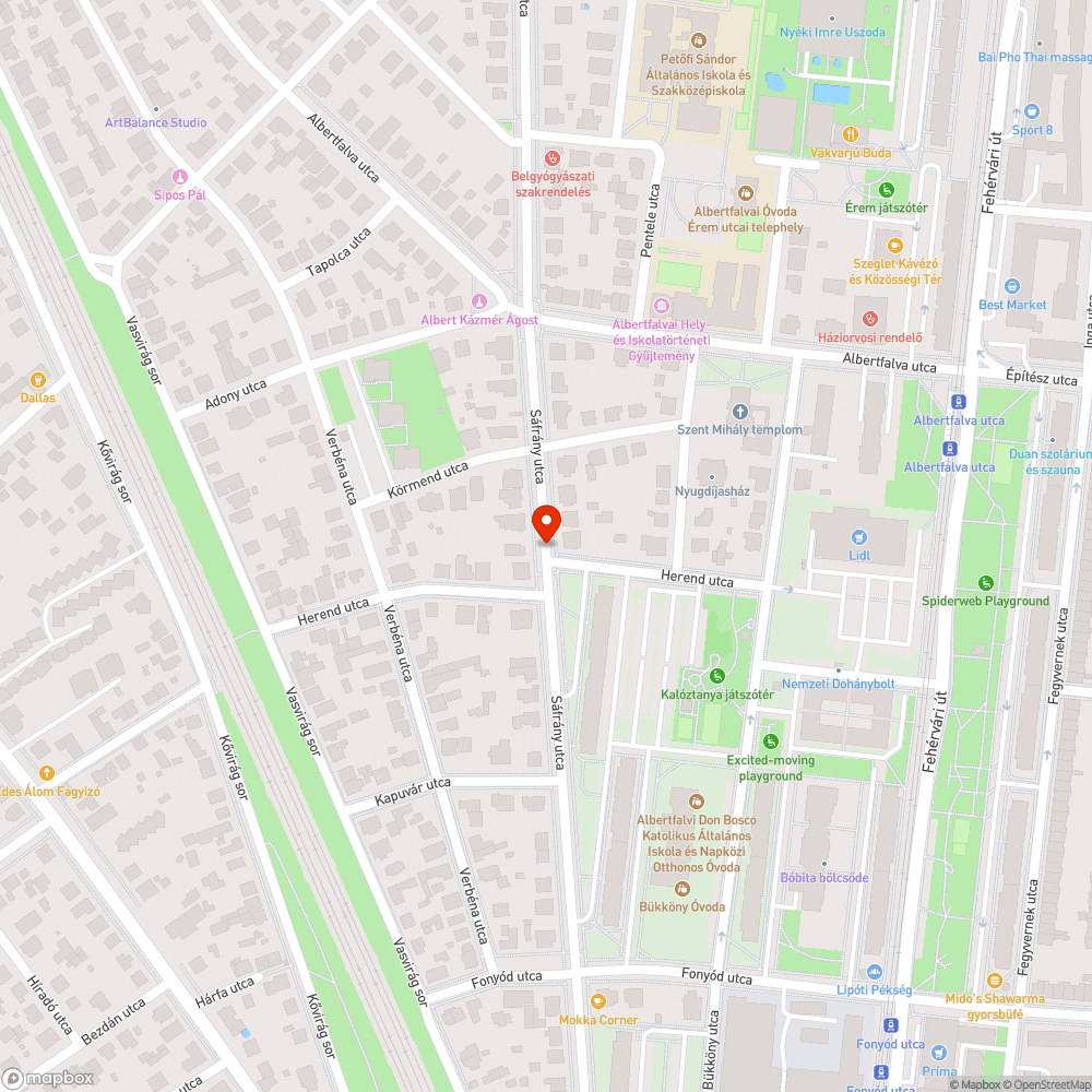 kidőlt tábla bejelentés helye