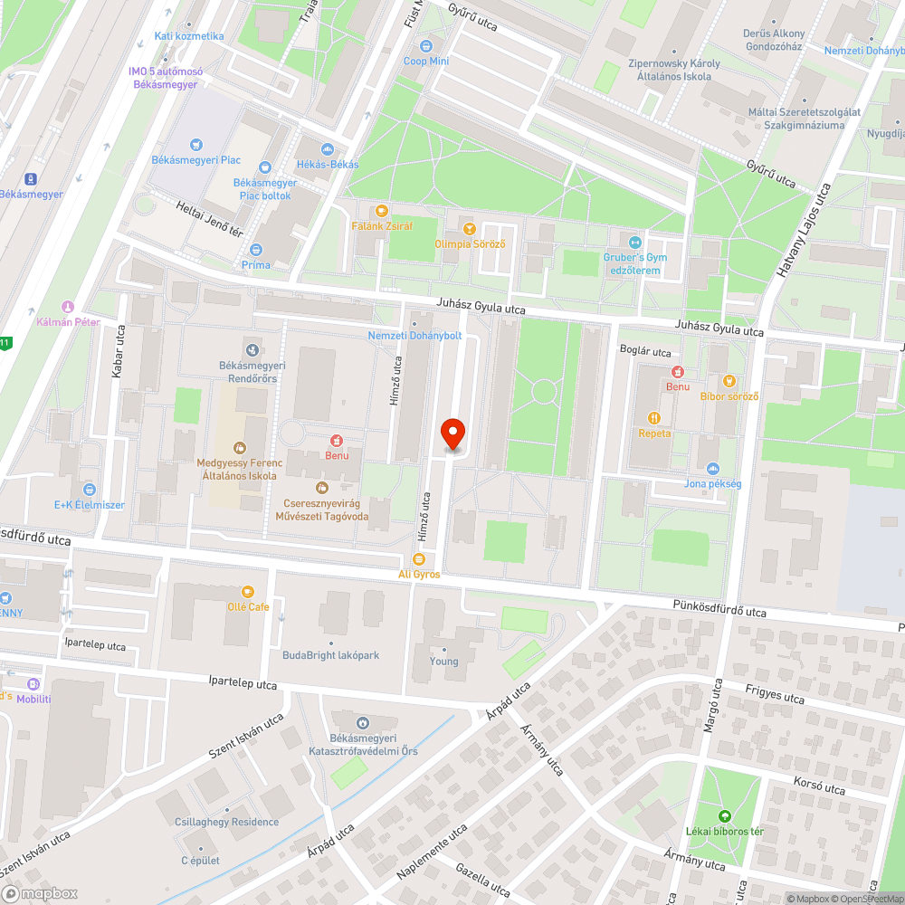 Sok bejelentés helye