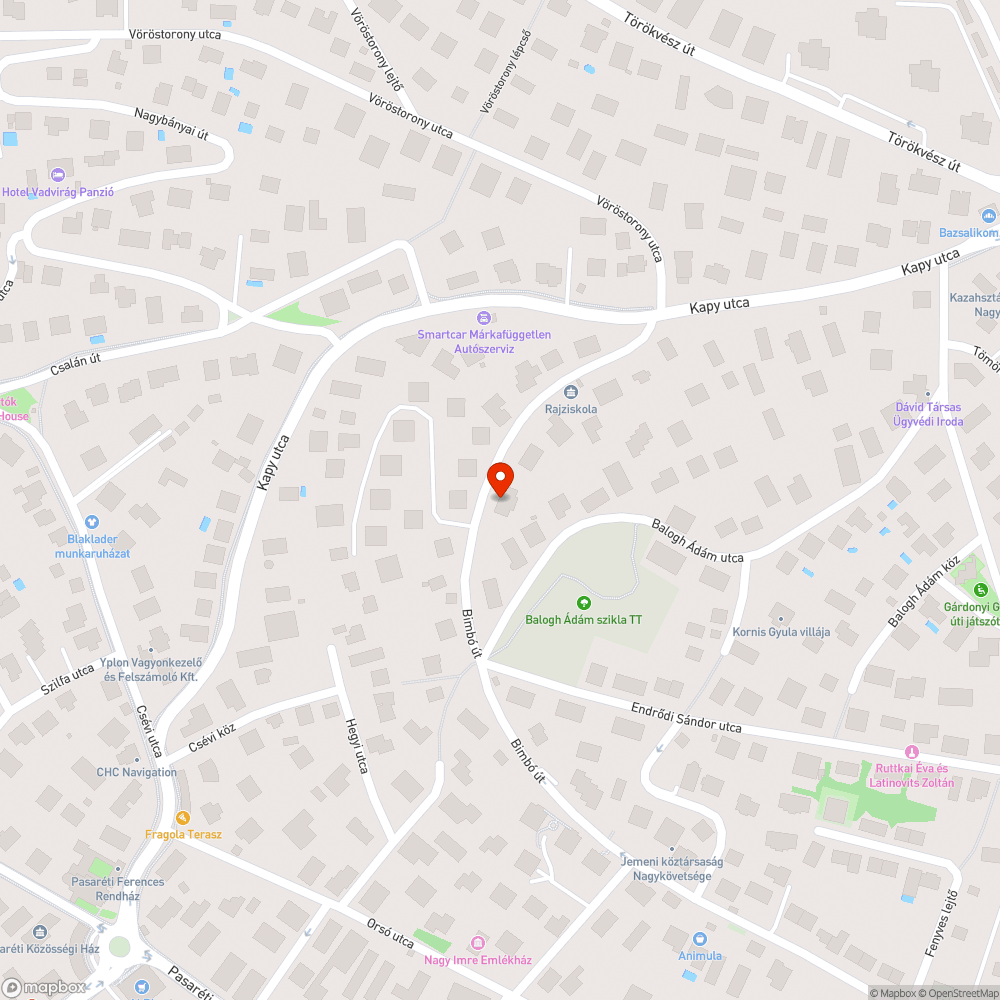 Elhagyott auto bejelentés helye