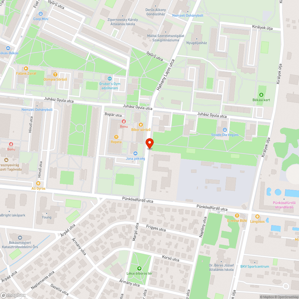 Ittmaradt bejelentés helye