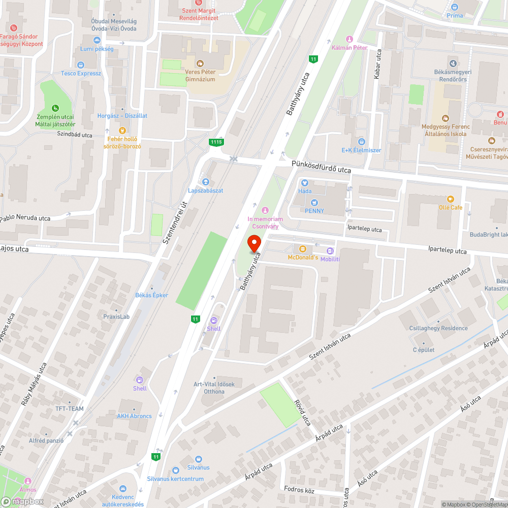 Szegélyek akadálymentesítése bejelentés helye