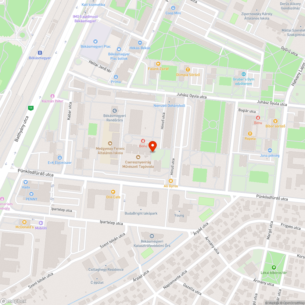 Elhullott tetem bejelentés helye