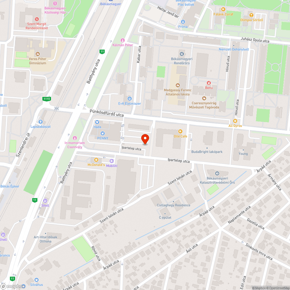 Falevelek a parkolóban bejelentés helye