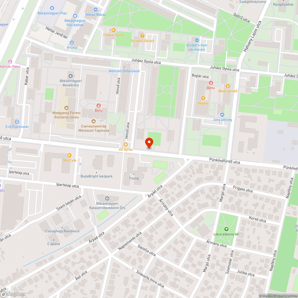 Útfelújítás bejelentés helye