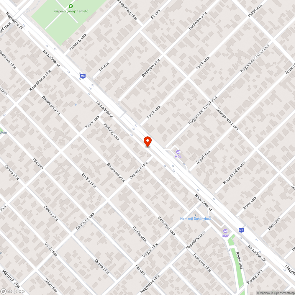 Önmagát összeszedni képtelen szemét és törmelék bejelentés helye