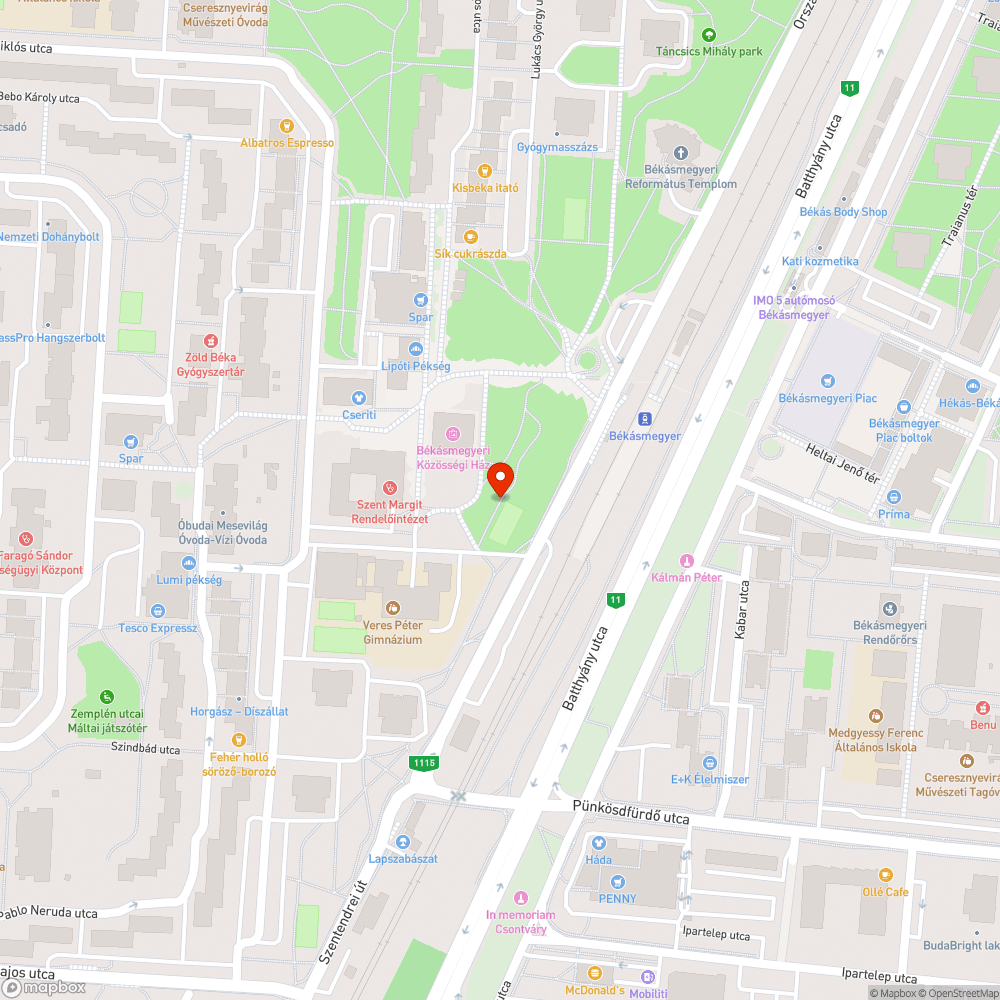 Sportpálya lezárása bejelentés helye