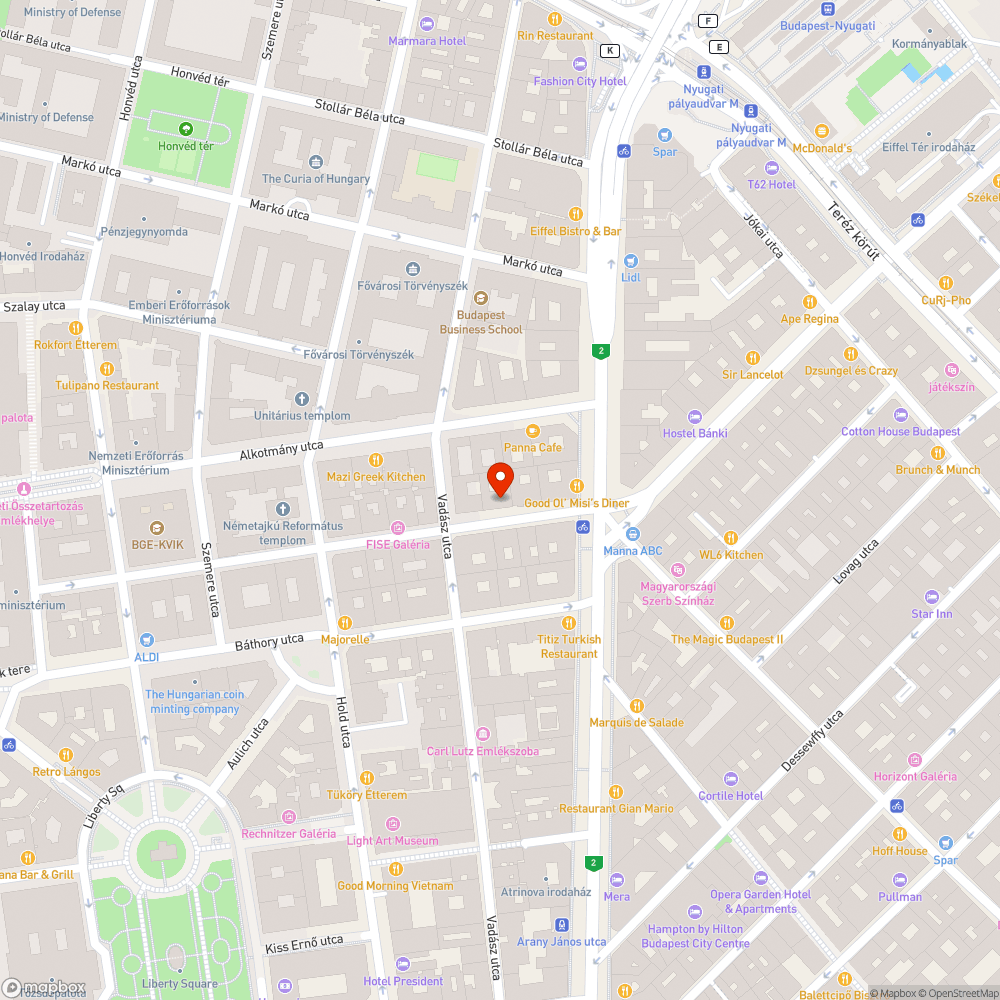 Kálmán Imre u. totál , full ....kátyus bejelentés helye