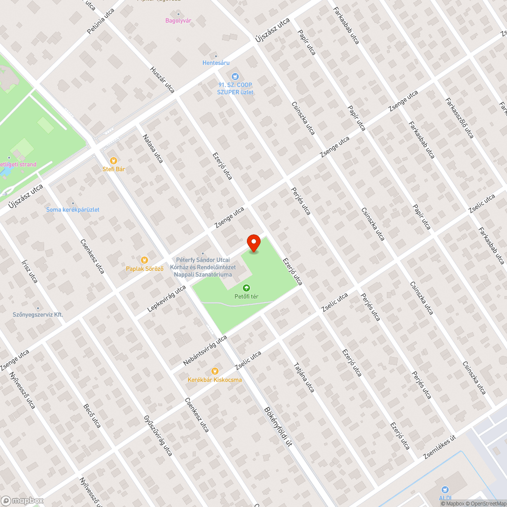 Lyuk bejelentés helye