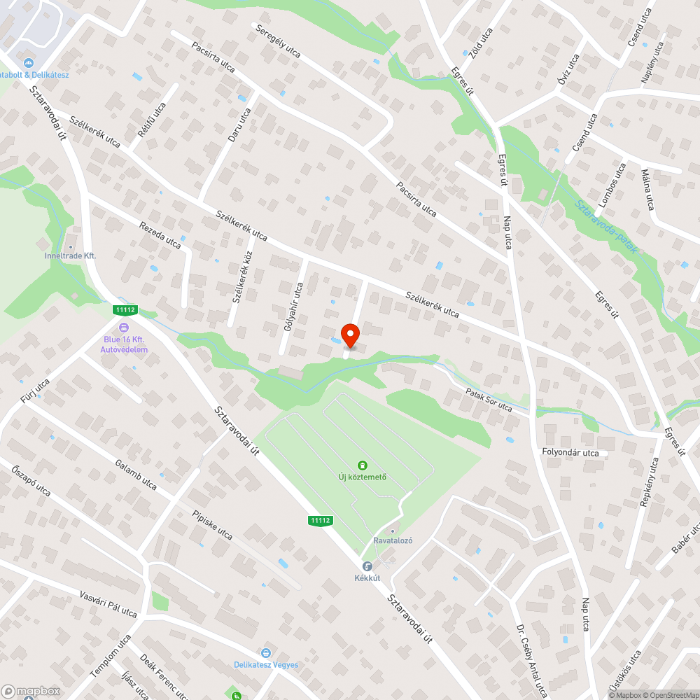 Építési törmelék Szentendre külterületen bejelentés helye