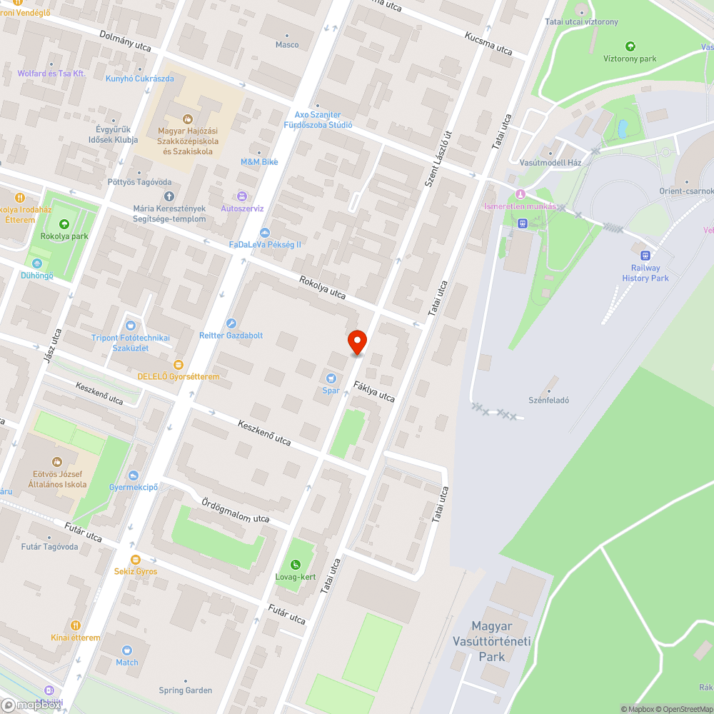 Megdőlt kerítés bejelentés helye