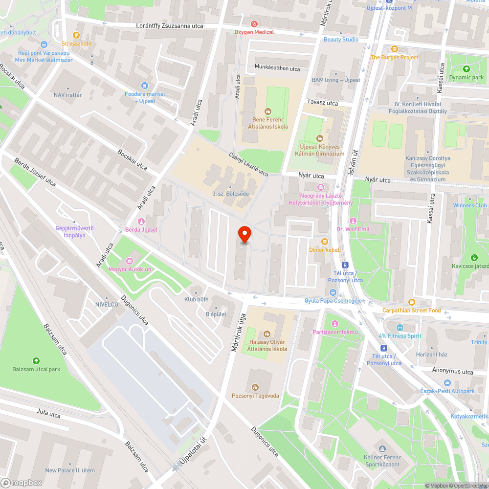 Évek óta itthagyott lakókocsi bejelentés helye