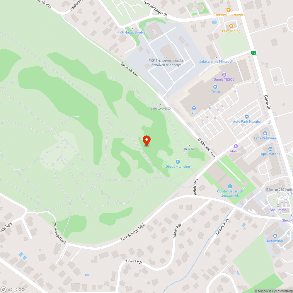 Frissen lerakott szemét bejelentés helye