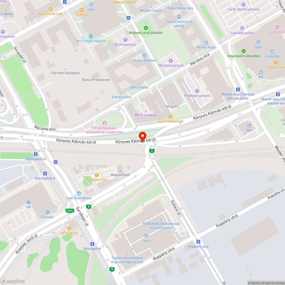 Rozsdás korlát bejelentés helye