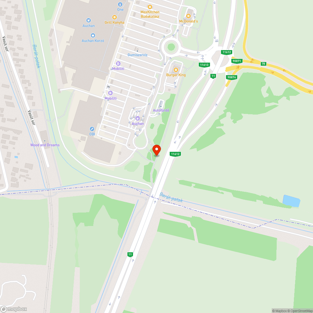 Lom bejelentés helye