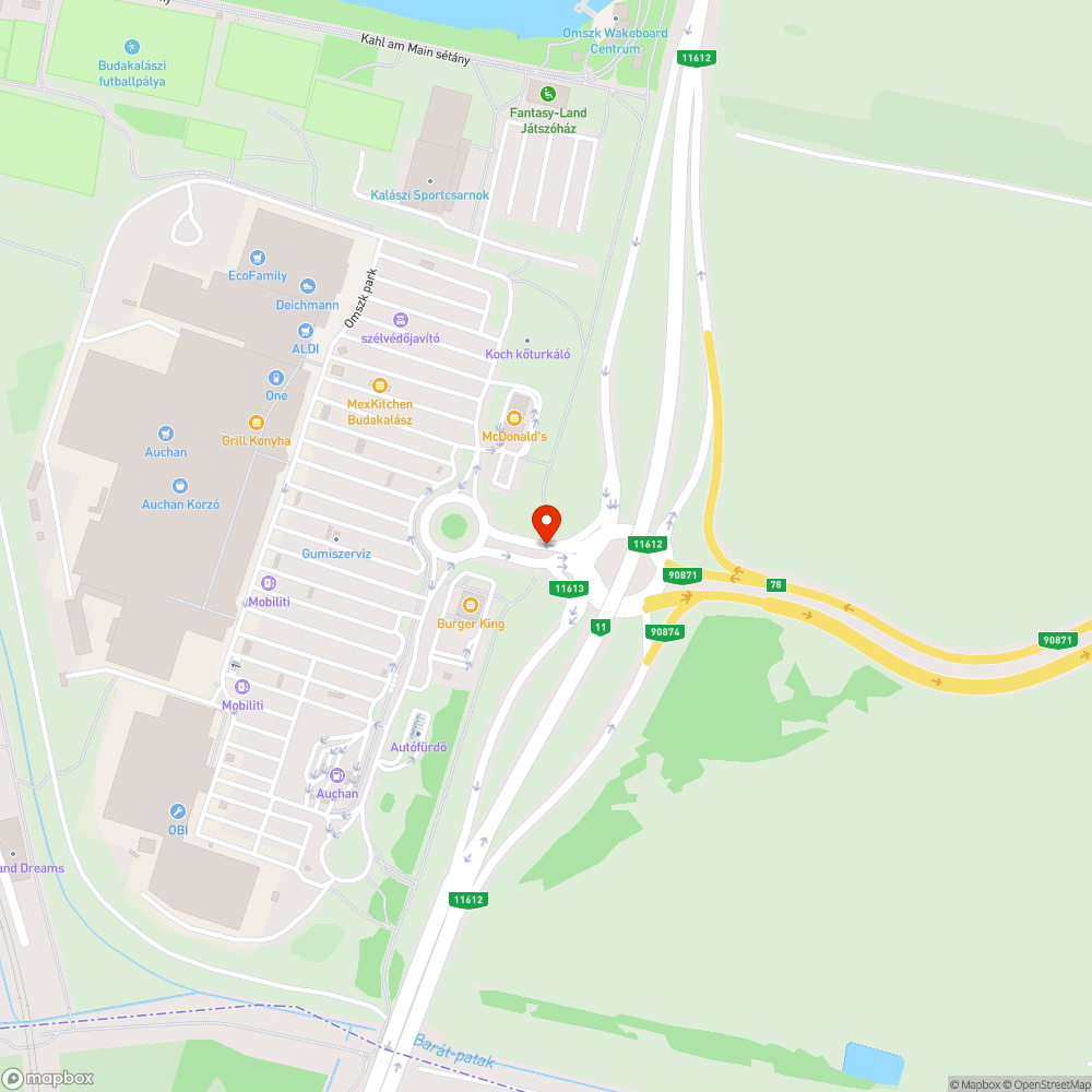 Graffiti bejelentés helye