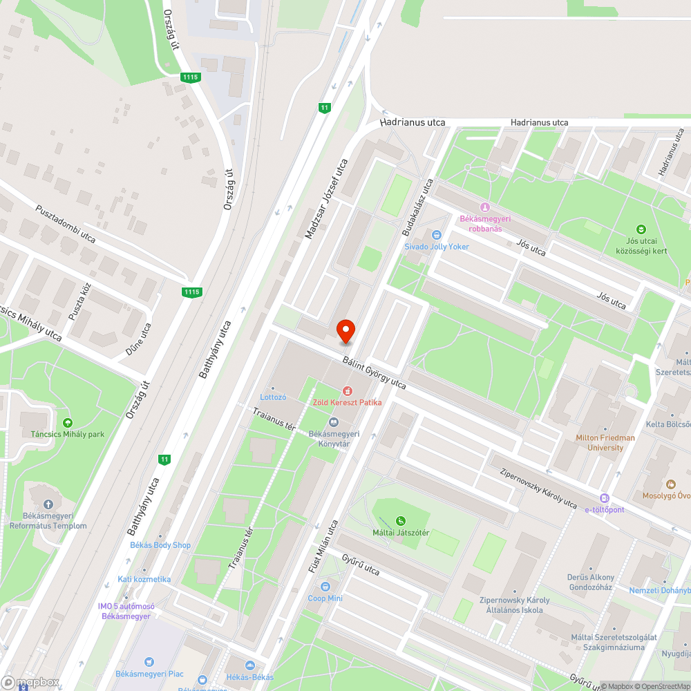 Hiányzó utcanévtábla bejelentés helye