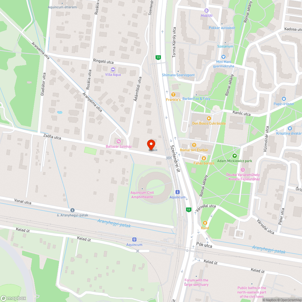 Elhagyott jármű bejelentés helye