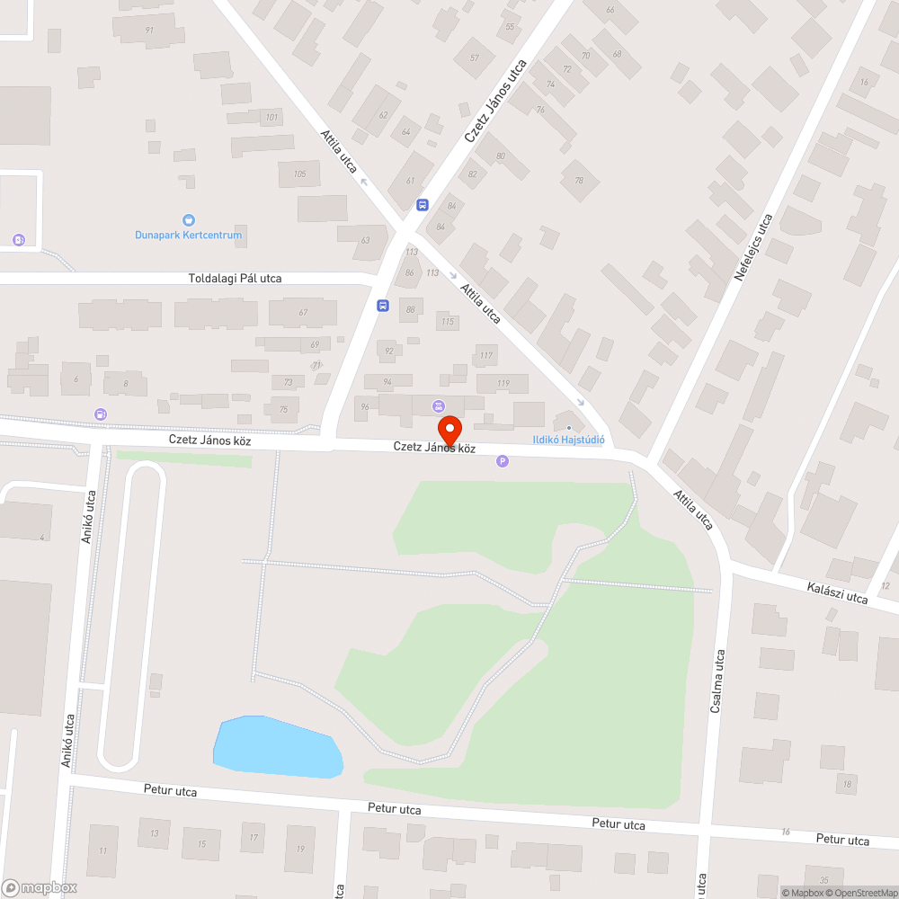 Lomok és fenyőfák bejelentés helye