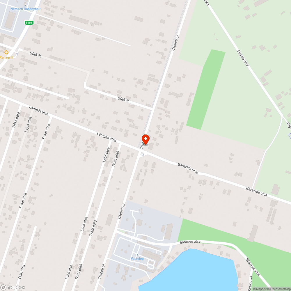 Hiányzó táblák bejelentés helye