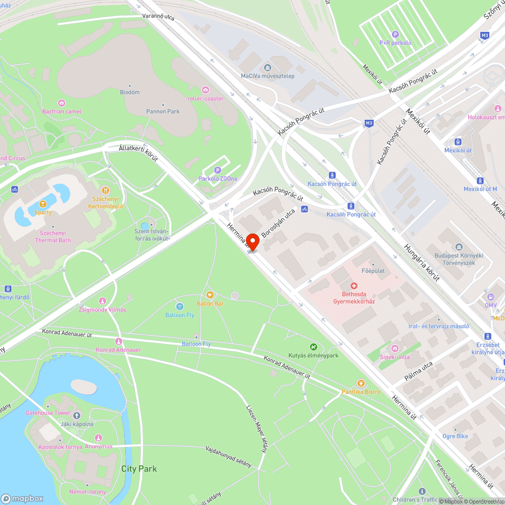 Elhagyott jarmű bejelentés helye