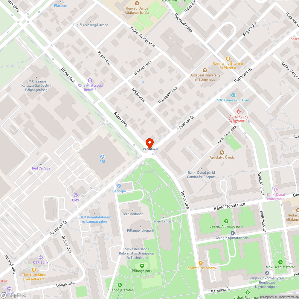 Töredezett burkolat, hiányos szegély, lekopott felfestés bejelentés helye