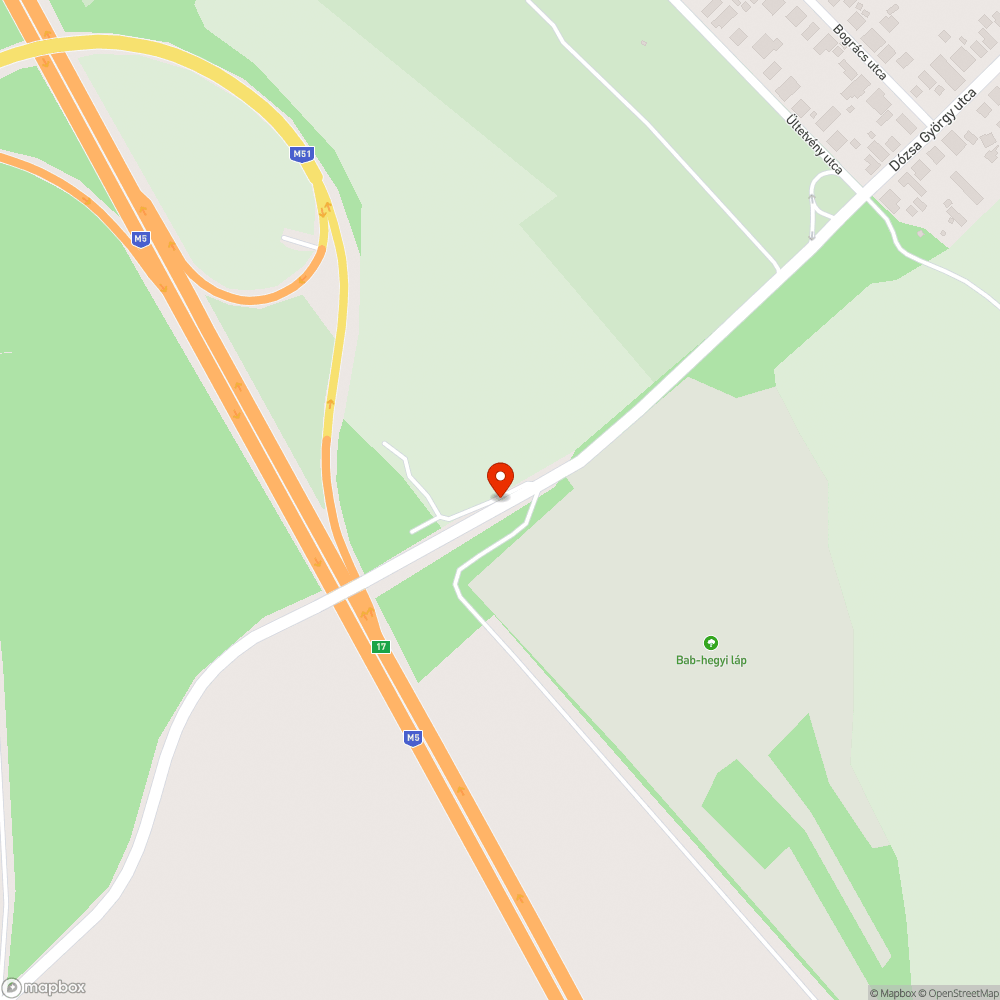 Szeméthegyek Petszentimre szélén, Soroksár felé bejelentés helye