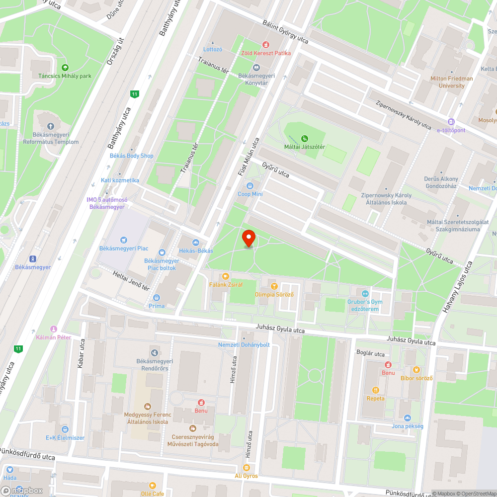 Fitness park lezárása bejelentés helye