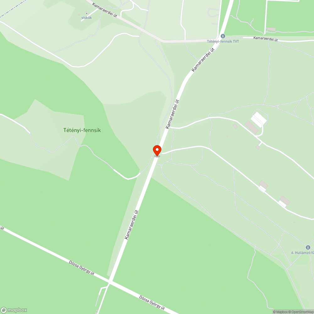 Szeméthegyek a 11. kerület Kamaraerdei úton, természetvédelmi terület határában bejelentés helye