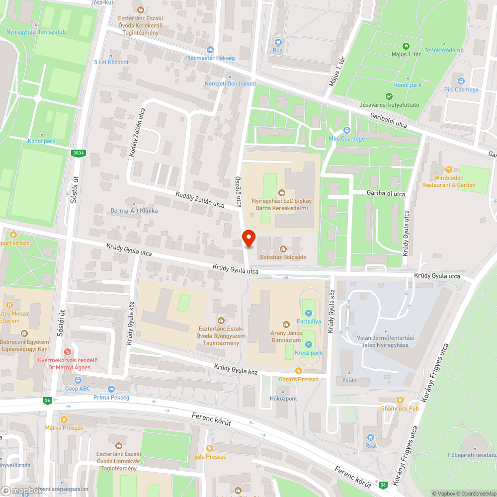 Megsüllyedt csatornafedél bejelentés helye