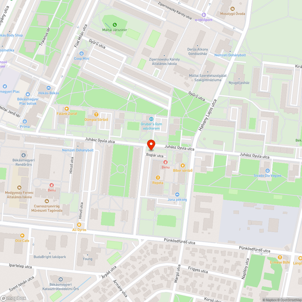 Kiálló csatorna bejelentés helye