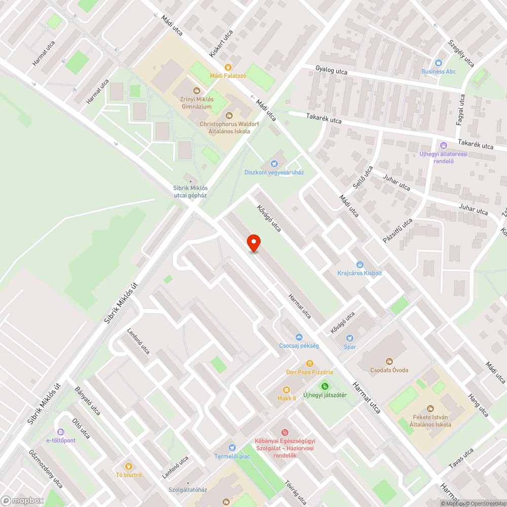 Betört buszváró üveg bejelentés helye