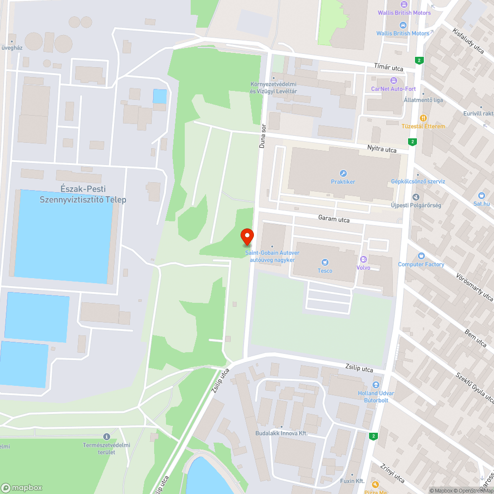 Illegális szemétlerakó bejelentés helye