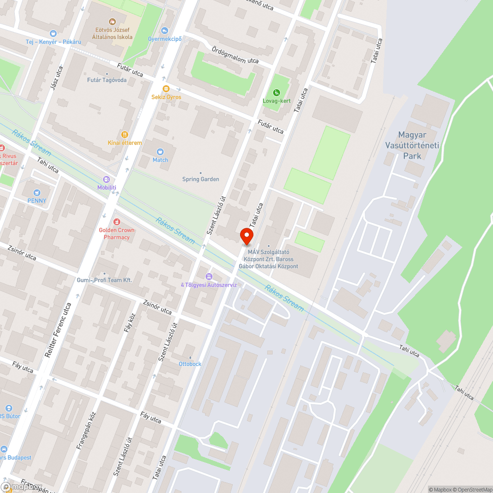 Kidőlt tábla bejelentés helye