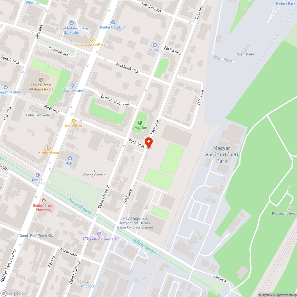 Elhagyott, rendszám nélküli autó bejelentés helye